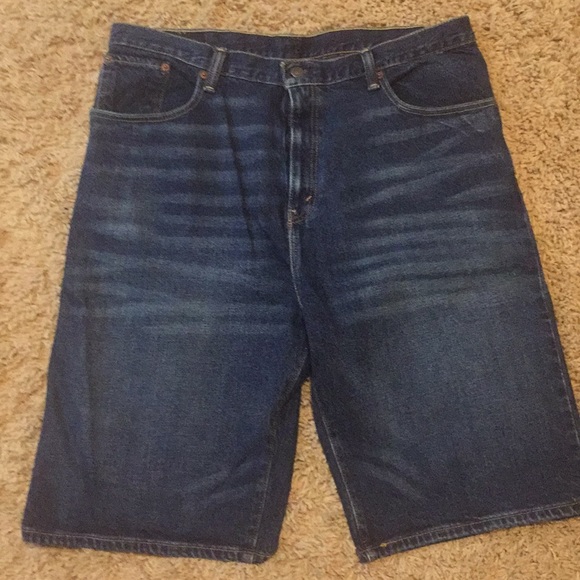 Levis 569 34 Denim Shorts - Picture 3 of 5